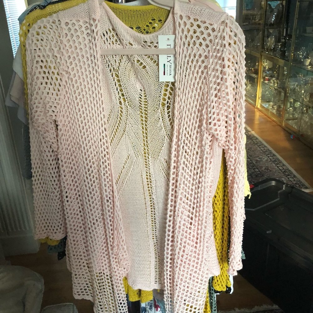 Different colored stretchy cardigans - Picture 4 of 5